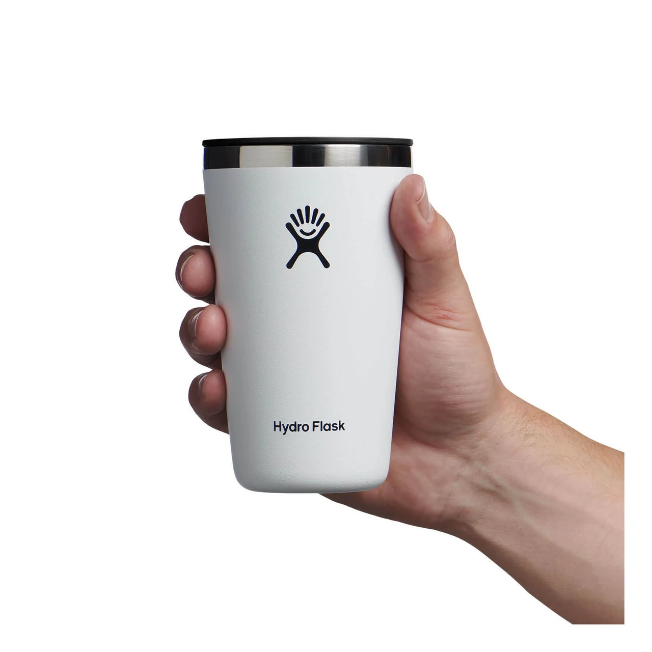 Hydro Flask 16 Oz All Around Tumbler - White 3 Hydro Flask 16 Oz All Around Tumbler - White - Image 3
