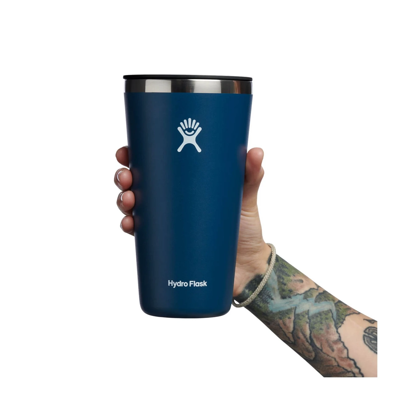 Hydro Flask 28 Oz All Around Tumbler - Indigo W/ Grey Lid 2 Hydro Flask 28 Oz All Around Tumbler - Indigo W/ Grey Lid - Image 2