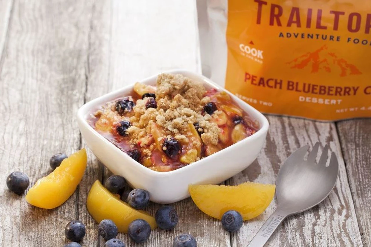 Peach Blueberry Crisp - N/A 1 Peach Blueberry Crisp - N/A