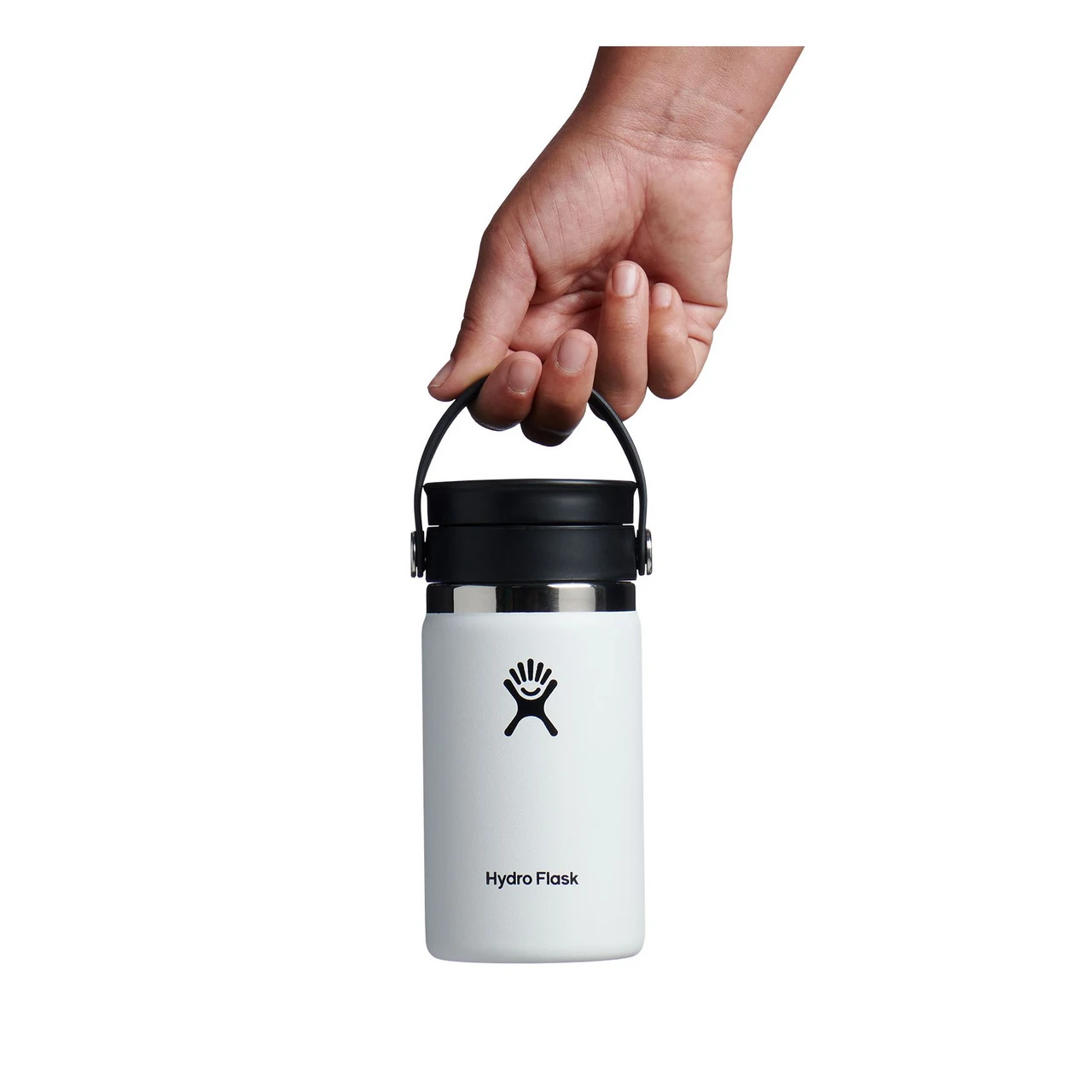 Hydro Flask 12 Oz Coffee Bottle With Flex Sip Lid - White 3 Hydro Flask 12 Oz Coffee Bottle With Flex Sip Lid - White - Image 3